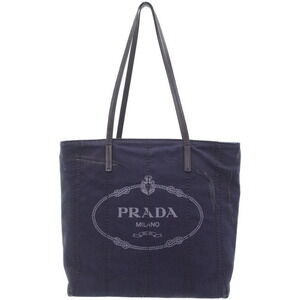 Prada Denim Tote Bag